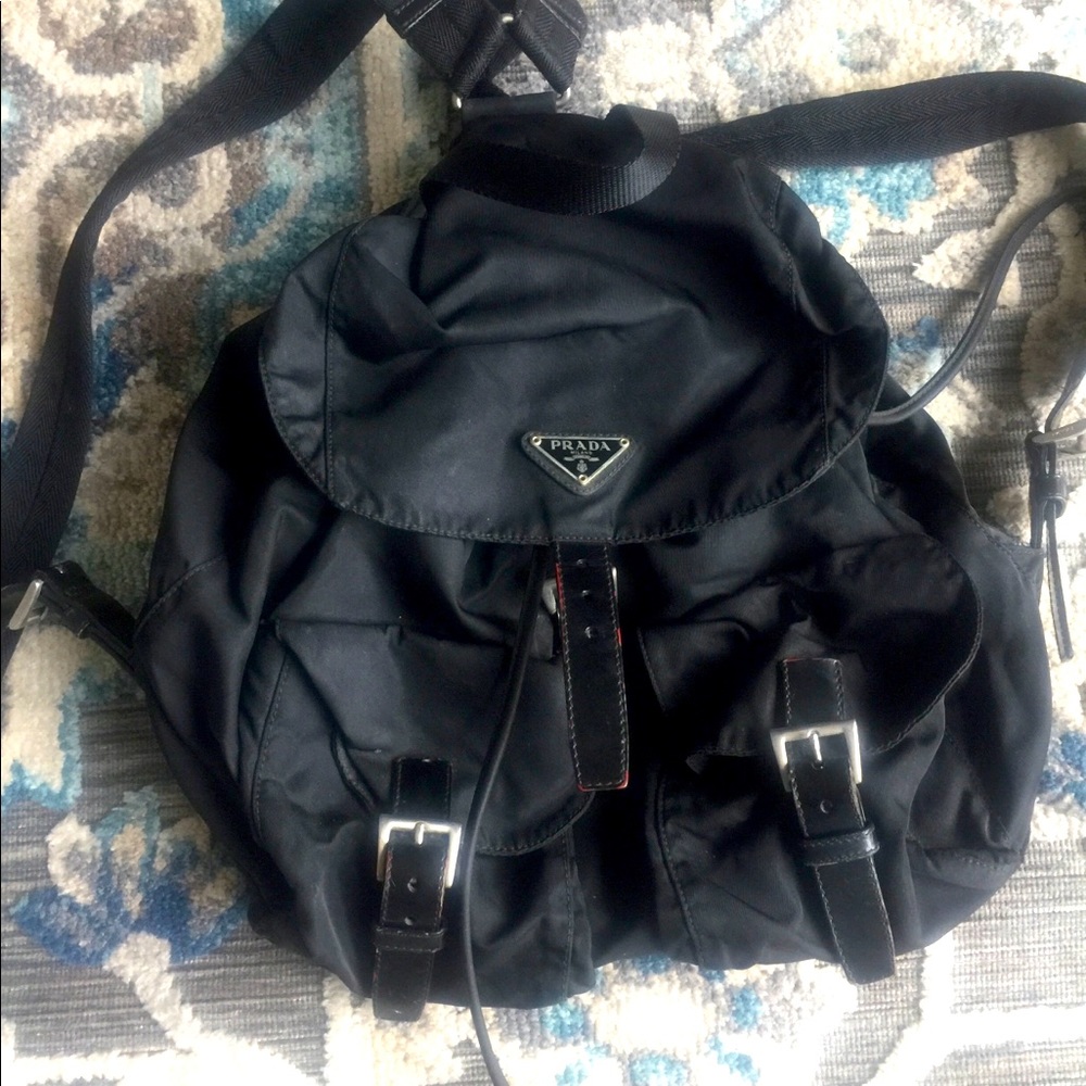 Authentic Prada backpack